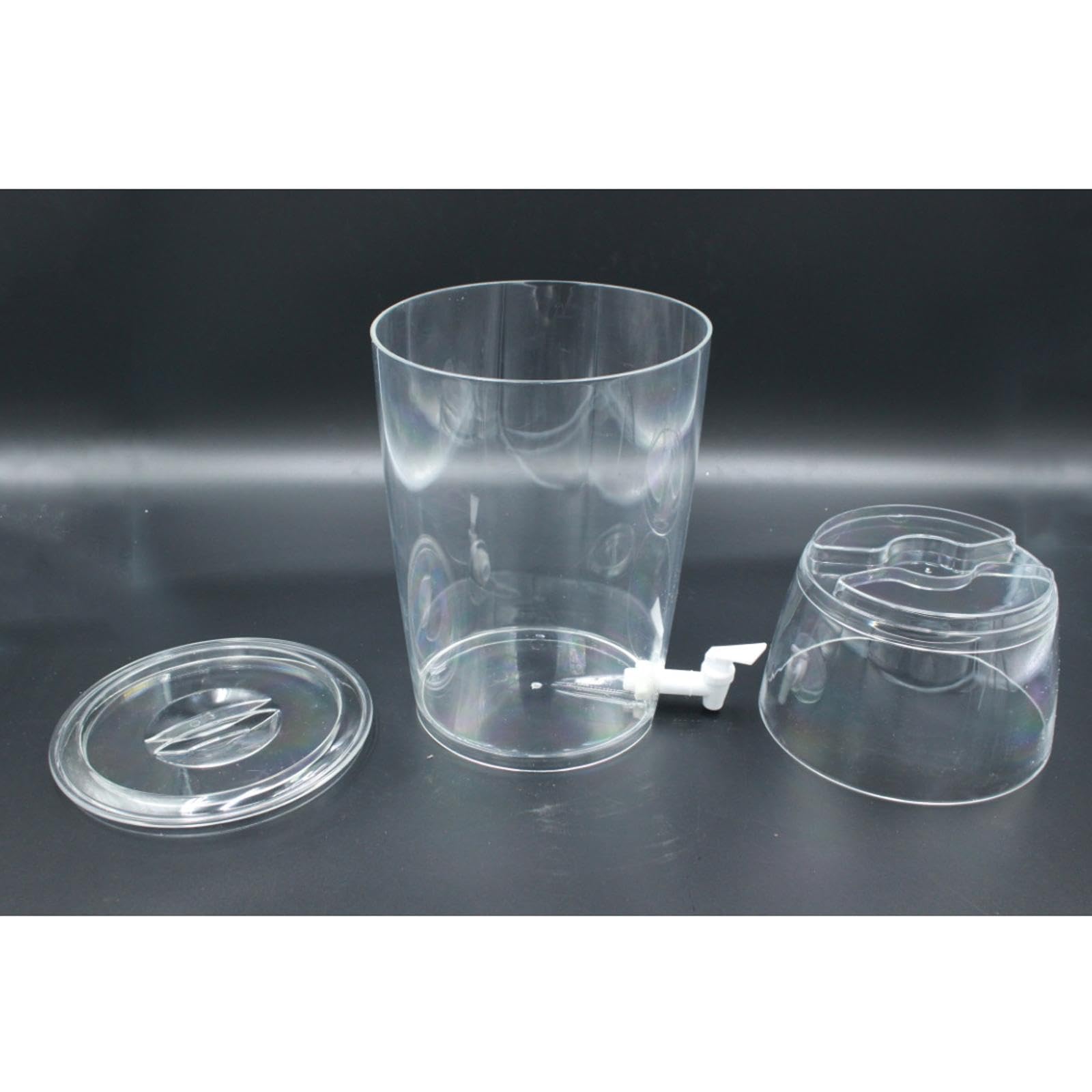 Dispensador de Bebidas de Gran Capacidad con Tapa, Jarra de, Dispensador de Bebidas Tipo Barril