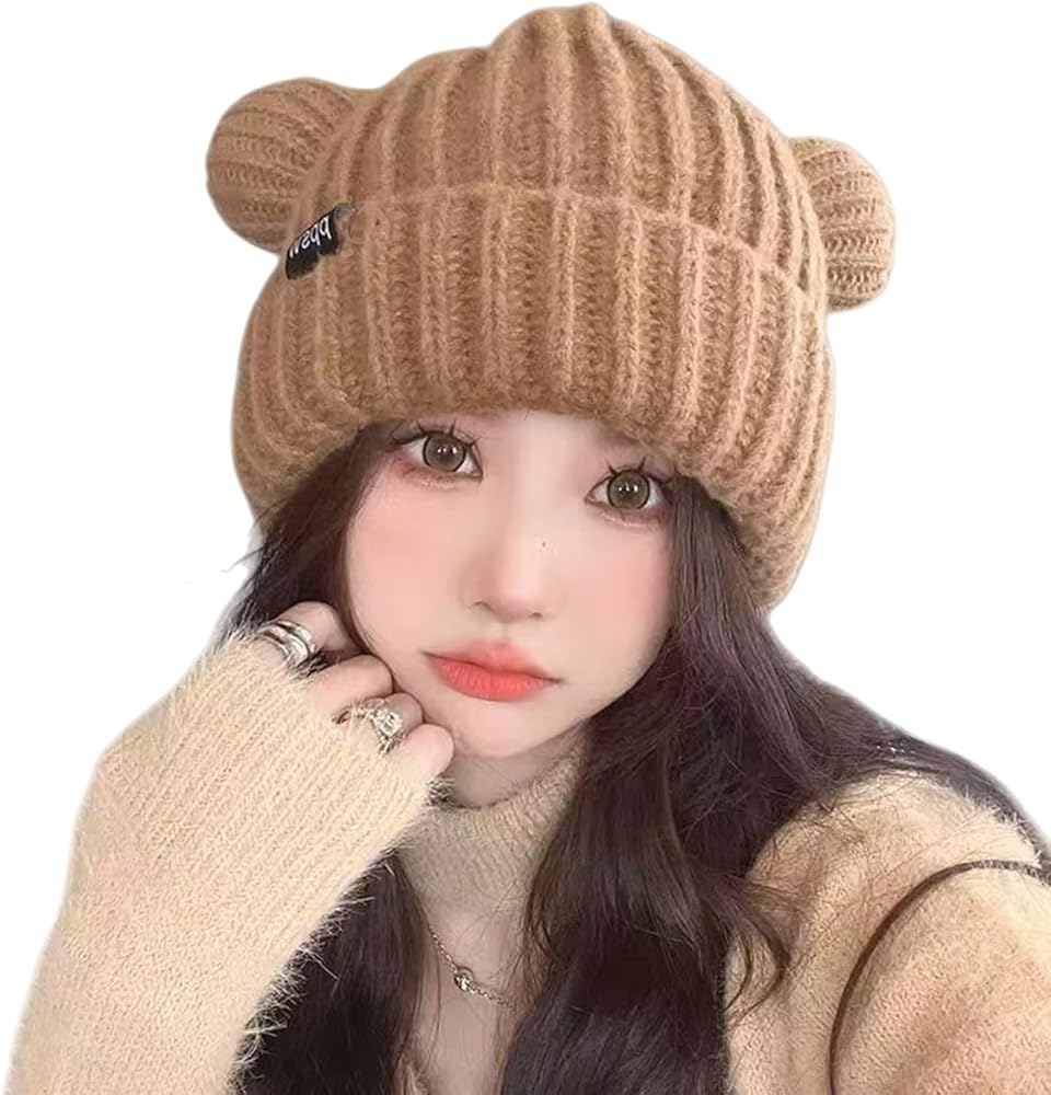 もぐ ※プロフィール読んでください！様オーダー　猫耳ニット帽 もぐ ※プロフィール読んでください！様オーダー 猫耳ニット帽