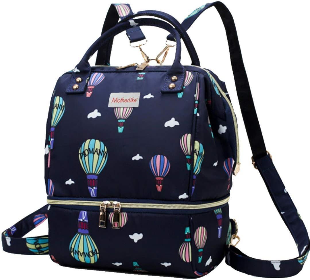 MotherLike Baby Mini Diaper Bag for Mothers for Travel - (Balloon Small, Blue)
