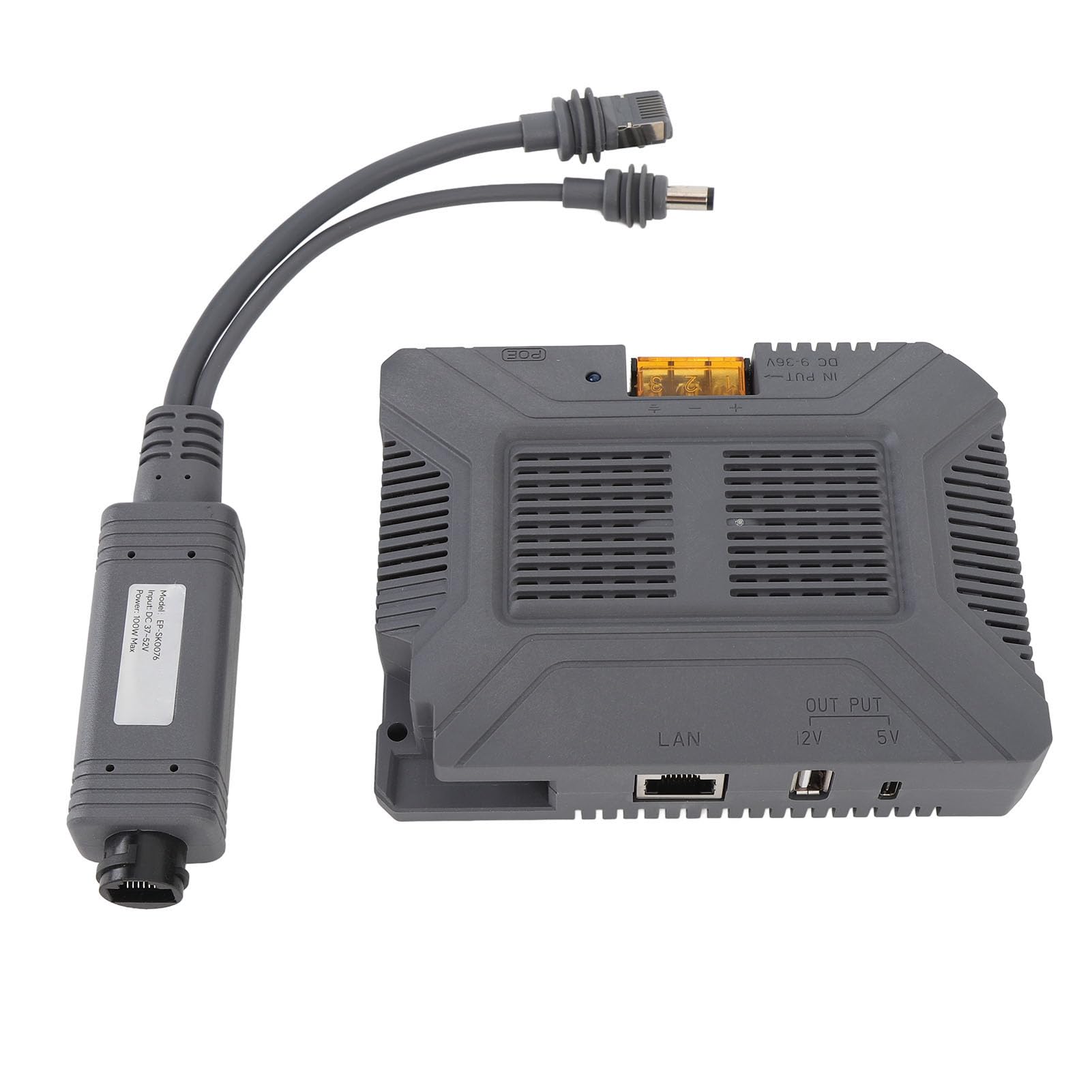 150W GigE Passive PoE Injector and 100W Splitter Kit DC9-36V Input Gigabit Network Speed 10/100/1000Mbps Mini Internet Kit for Mini Dishy