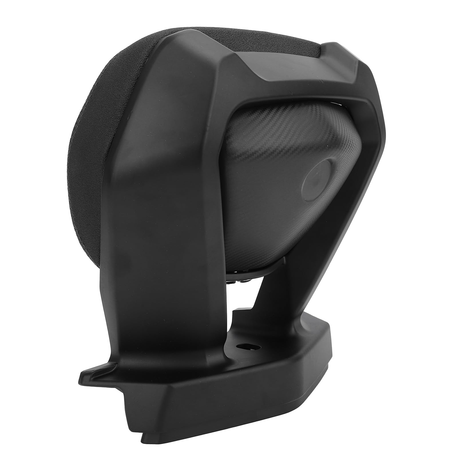 Tbest Almohadilla de Respaldo, Soporte Cómodo, Elegante Cojín Trasero para Pasajero para NMAX 155 2020 a 2024, Material de Hierro Esponja de Alta Densidad