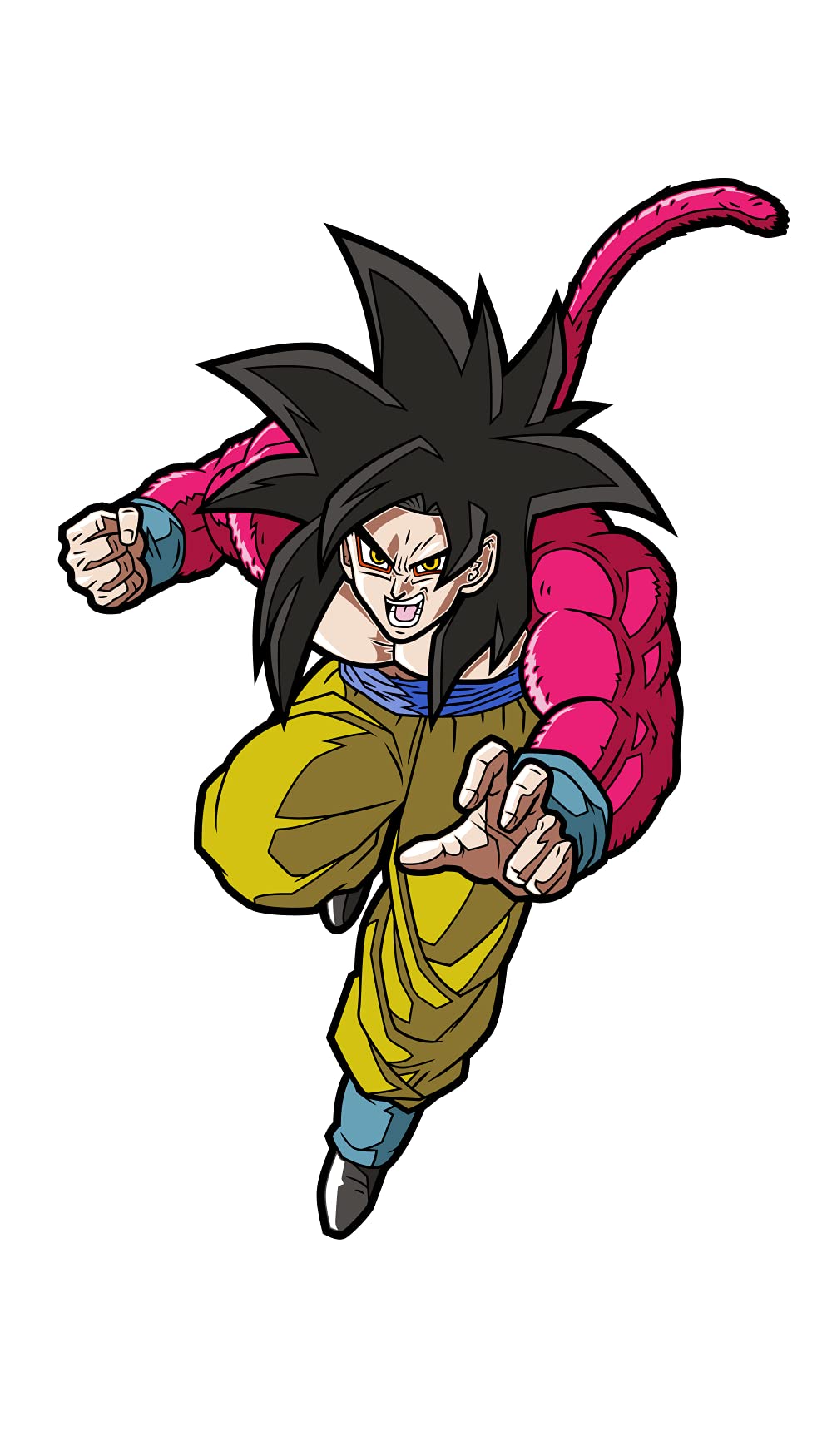 Amazon.com: FiGPiN Dragon Ball GT Super Saiyan 4 Goku Classic