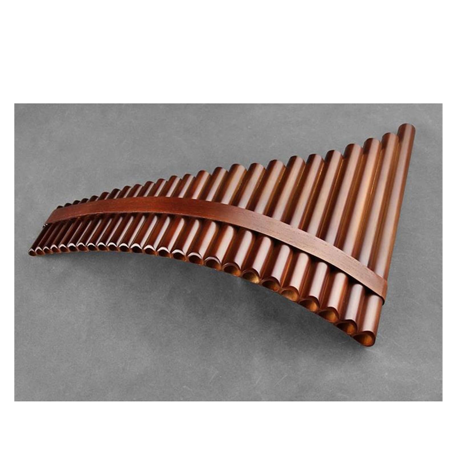 Professionelles Panflöten Blasinstrument 25 Pfeifen G Melodie Traditionelles Bambus Blasinstrument Panflöte(Right hand)