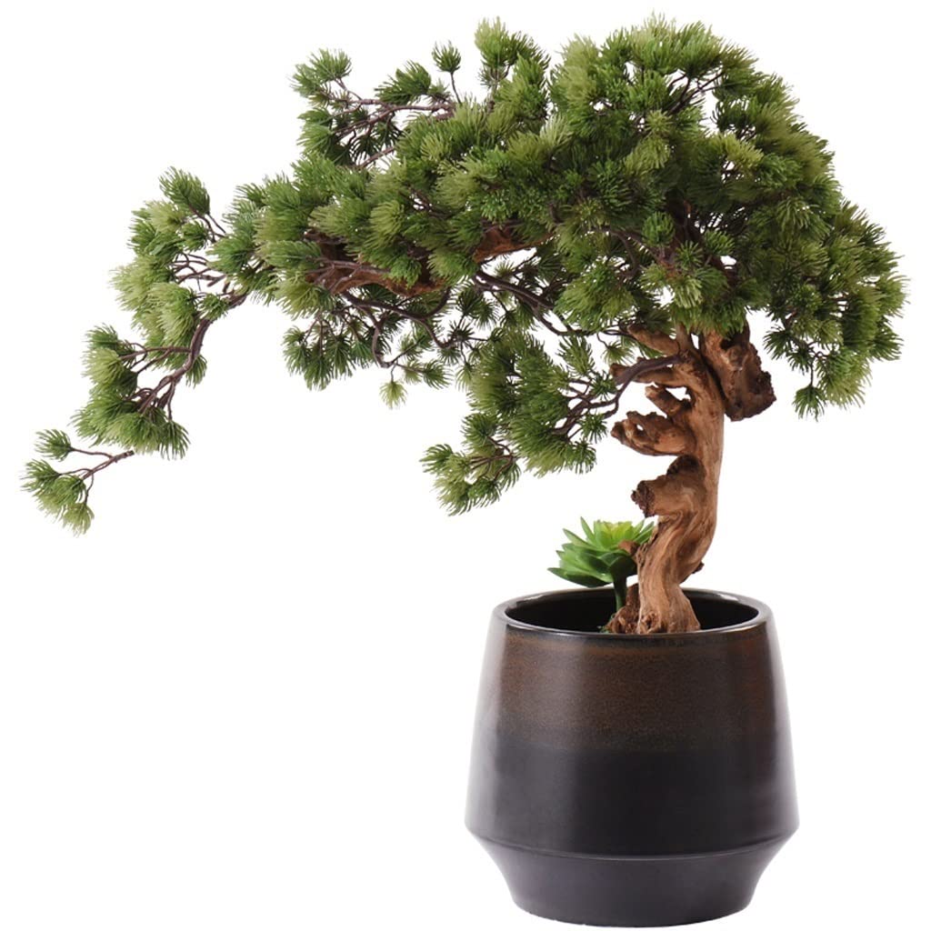 GTHTUHFD Simulation Potted Plants Bonsai Tree Indoor Artificial Bonsai Tree