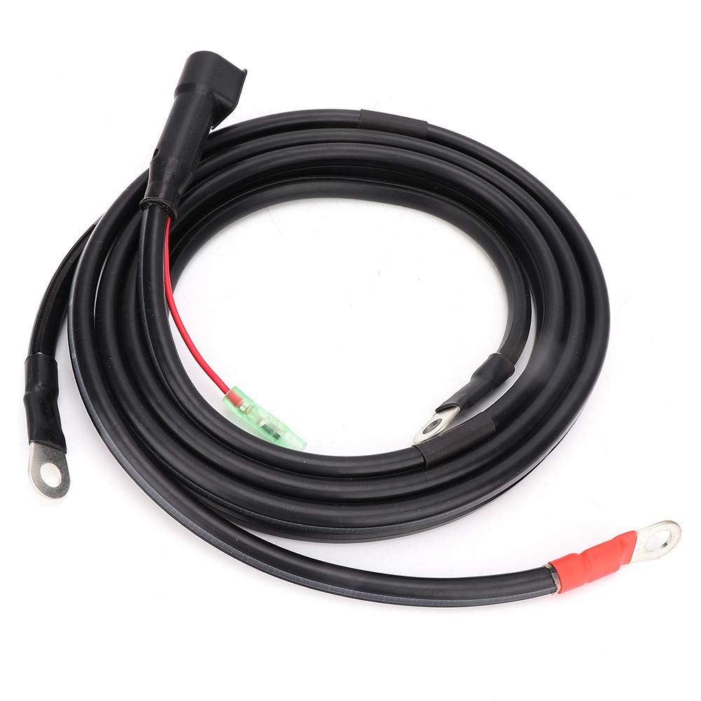 Câble de Batterie Moteur Hors-Bord, Câble de Batterie 2M Compatible avec Parsun Powertec Moteur Hors-Bord