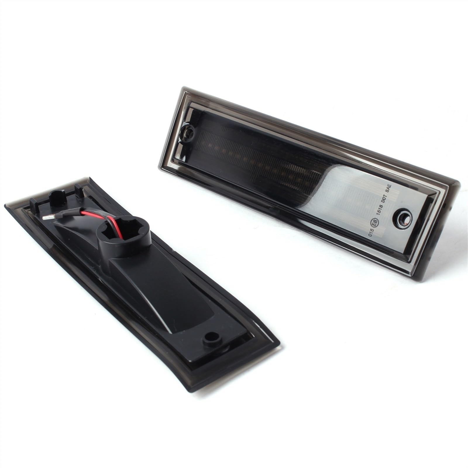 FELPE Intermitentes AutomóViles Para Gmc Para Suburban Para Gmc Para Camioneta 2X Ámbar LED Luz De Posición Lateral Dinámica Repetidor Indicador Lámpara De Señal De Giro Señal de giro del coche