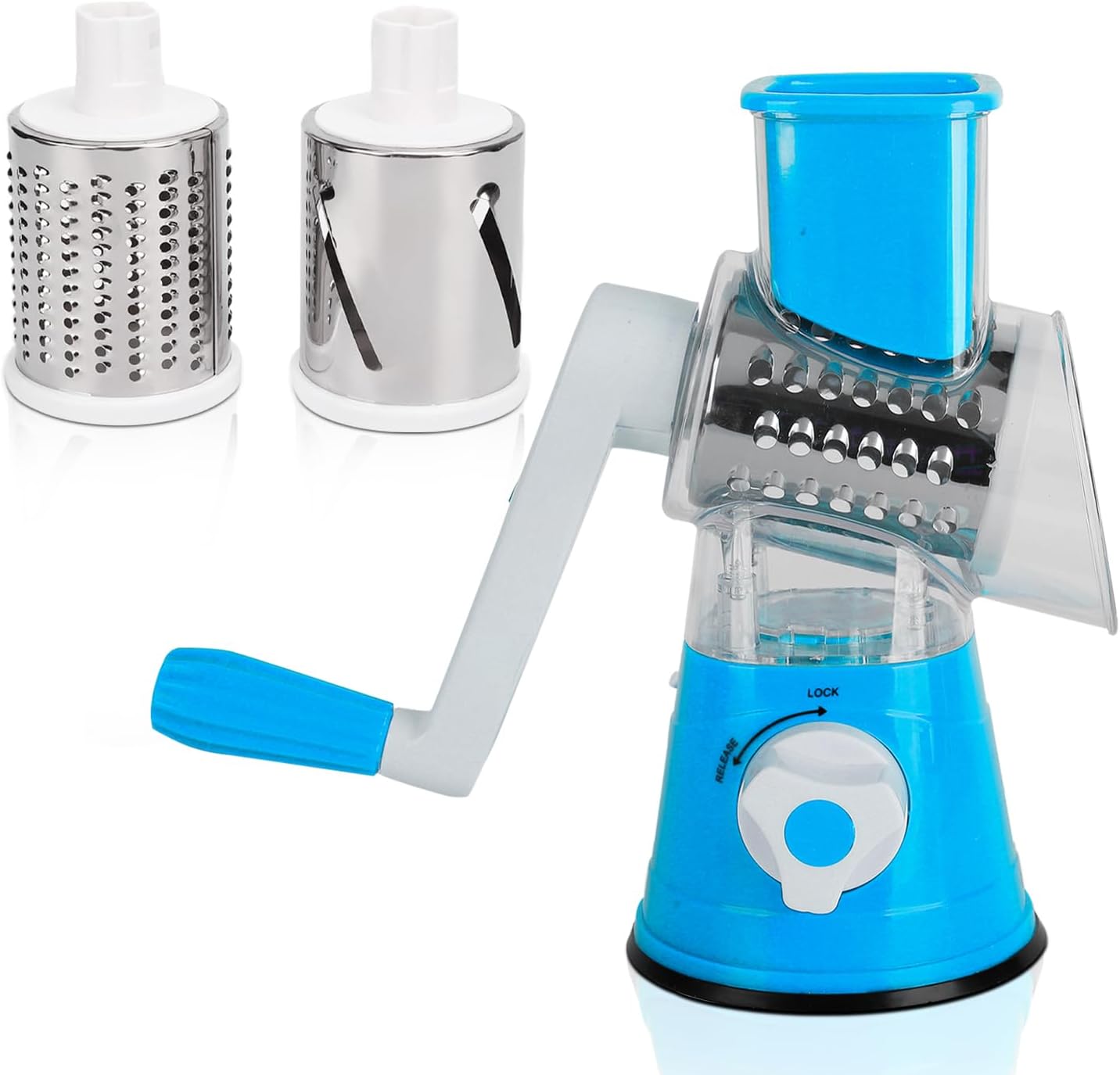 Cheese Grater with handle Rotating Multifunctional