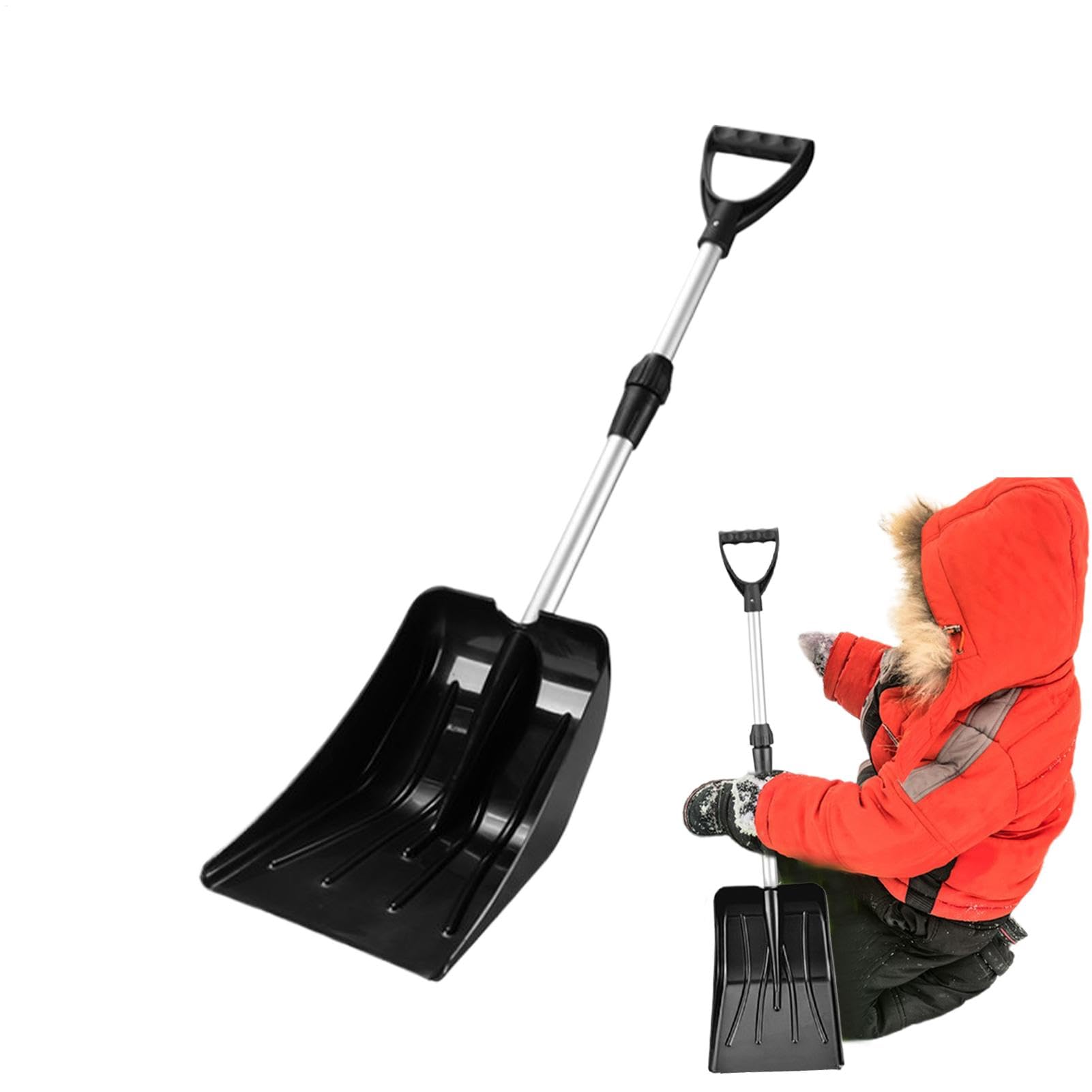 Pelle à neige pliable efficace pour dégager une allée encombrée