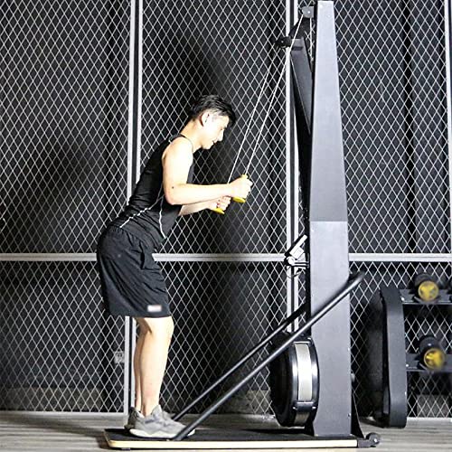 Image of Specialized Ski Exercise Machine, Cross Trainer with Adjustable Resistance with 10 Levels of Resistance, Real-time Monitoring of Exercise Data, for Indoor Home Skiing Exercise