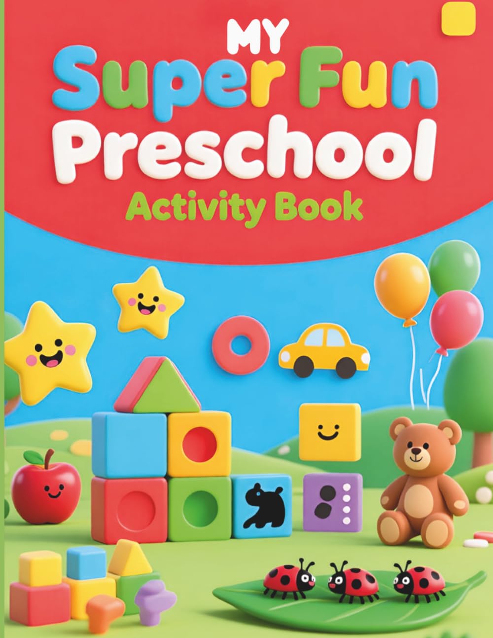 my super fun preschool activity Workbook: Shadow Matching, Spot the Difference, and Counting Objects Activities for Preschoolers