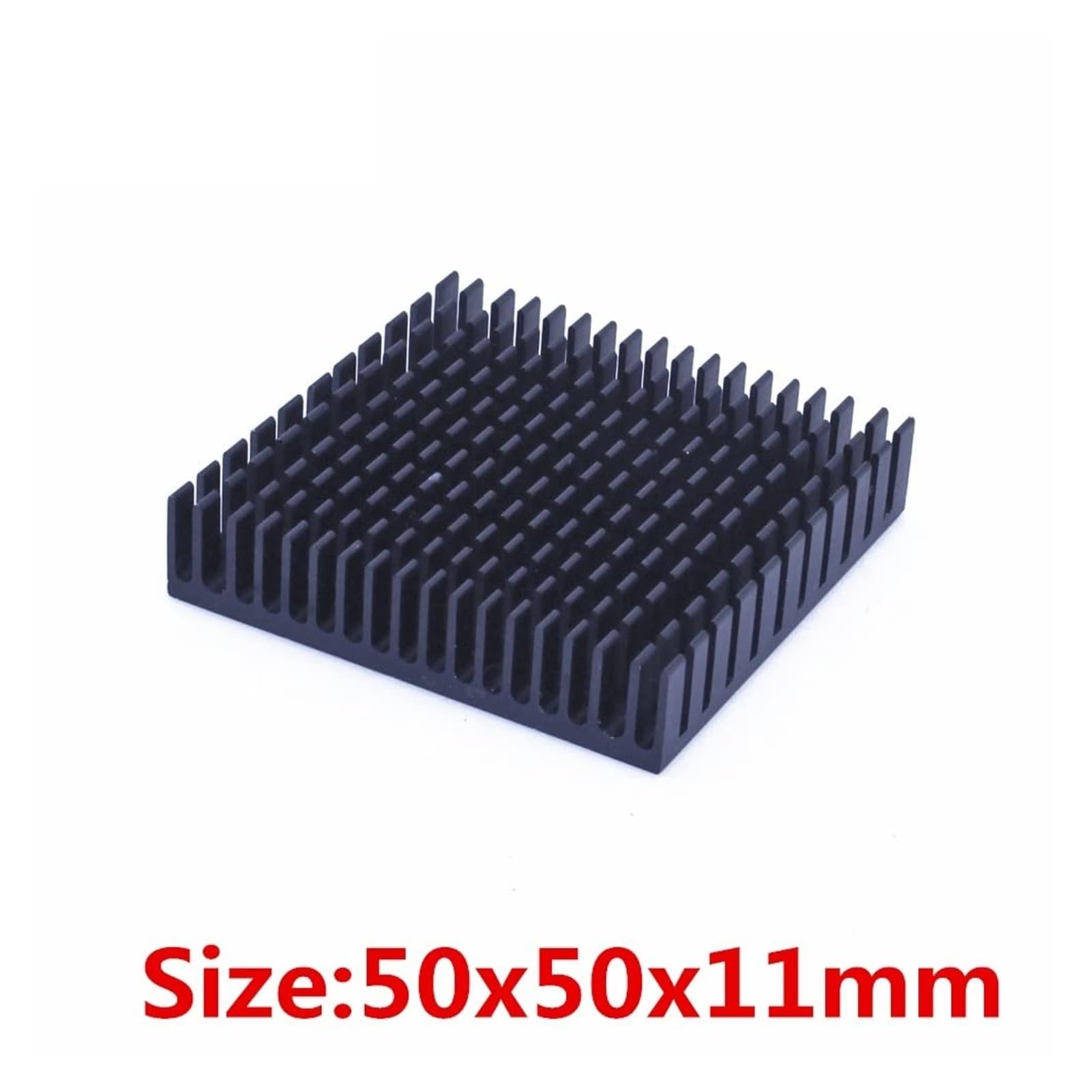 Używany w chłodnicach z chipem DIY Radiator 10 sztuk/partia 50x50x11mm Radiator aluminiowy Radiator Radiator do elektronicznego układu RAM IC Chłodnica Chłodzenie