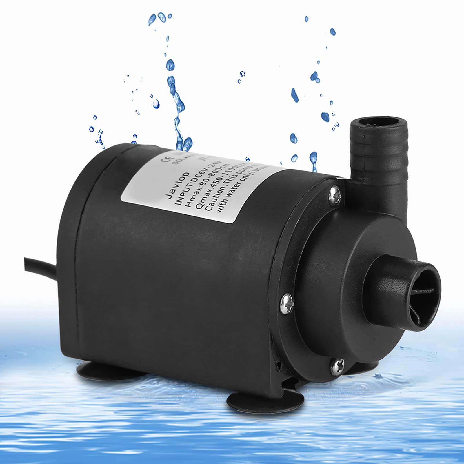 Amazon.com: DC 24V 1000L/H Solar Hot Water Circulation Pump,plplaaoo Water  Pump, Brushless Motor 7m Lift Water Pressure Diaphragm Pump, Self Priming  Pump for Caravan RV Boat Marine Port : Patio, Lawn u0026