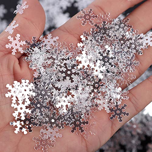 Kanyka Fiocchi di neve Adesivi per la neve ，albero...