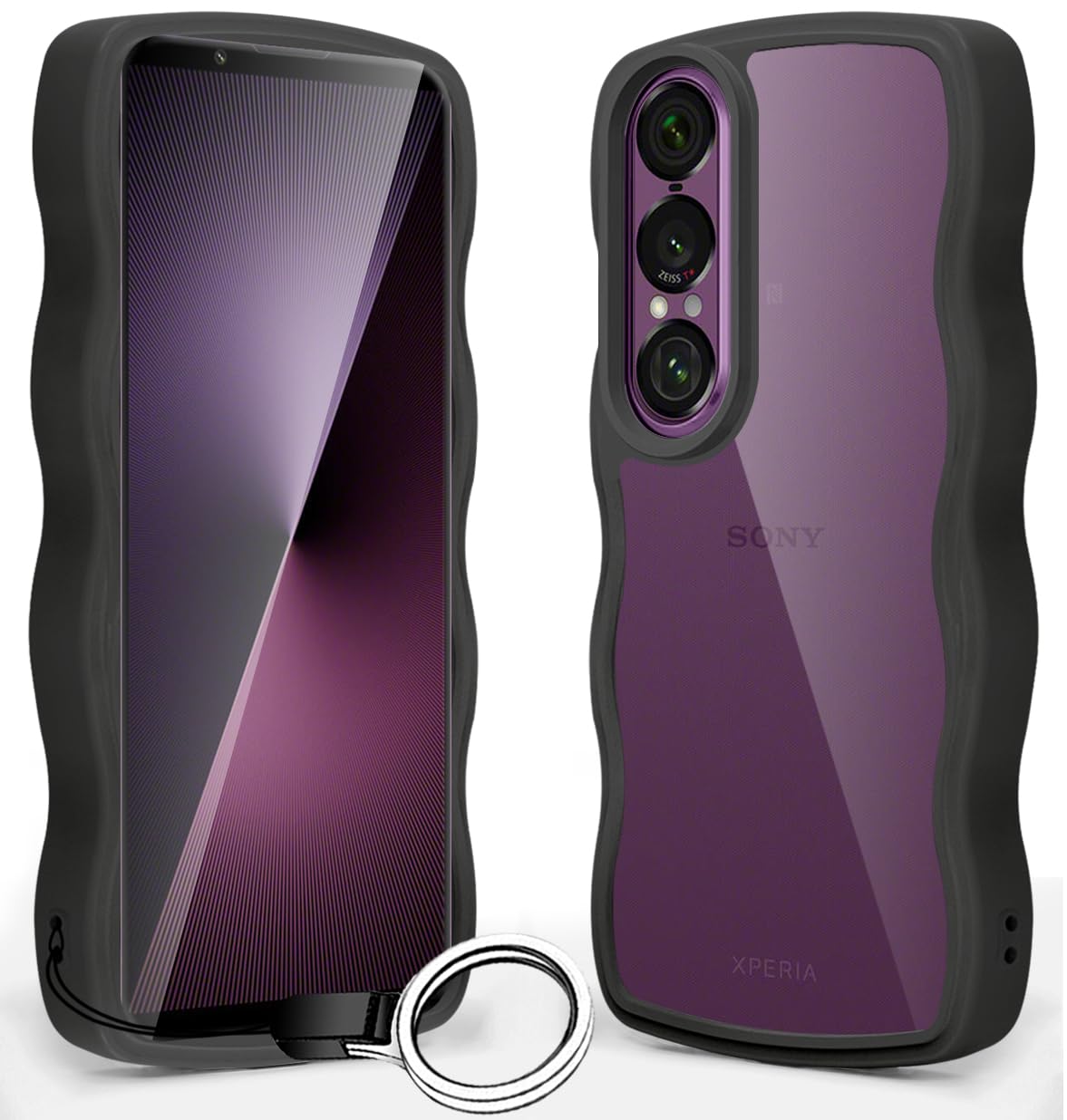 Amazon.co.jp: Xperia 1 VII ケース/SO-51F ケース クリア 全面