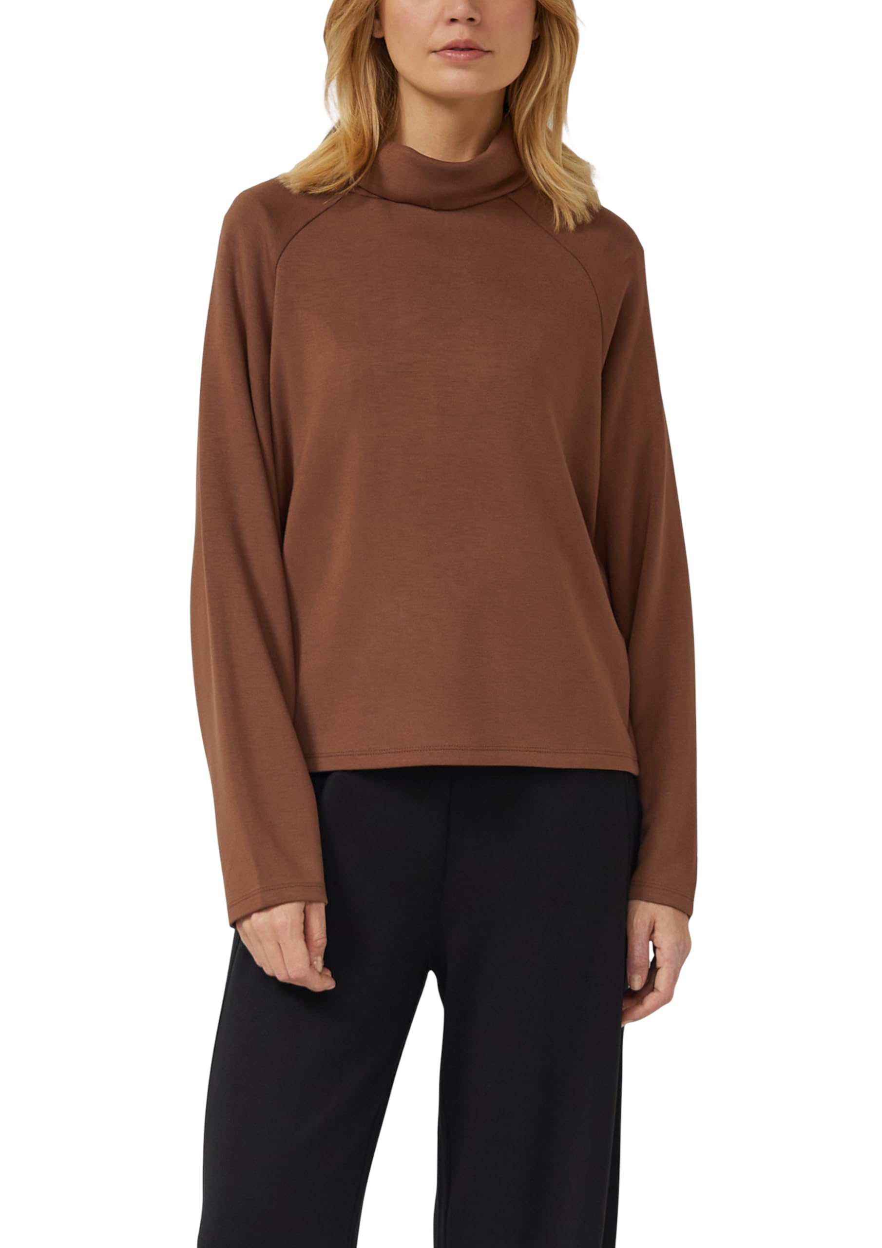 s.Oliver Sweatshirt aus Viskosemix im Relaxed Fit