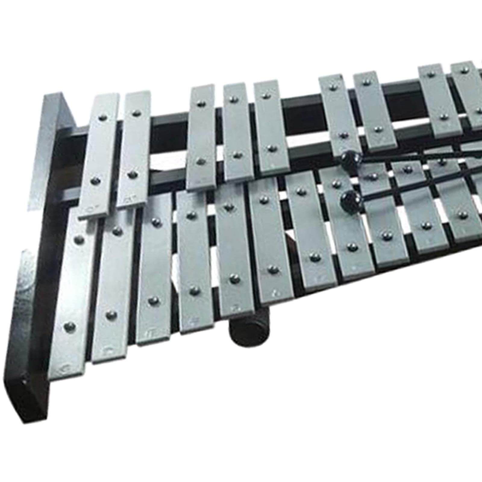 Strumento Musicale Giocattolo Professionale in Metallo Xilofono a 37 Note per
