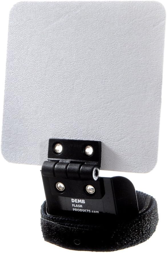 Demb Classic Flip-it! - Articulating Flash Reflector, 4 ¼" X 4". Controls Proportion Between Ceiling Bounce and Reflector Bounce.