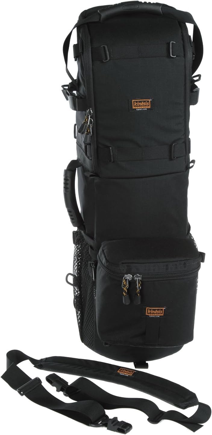 Kinesis L611 Super Tall Compact Long Lens Case 600 (w/body pouch & shoulder strap)