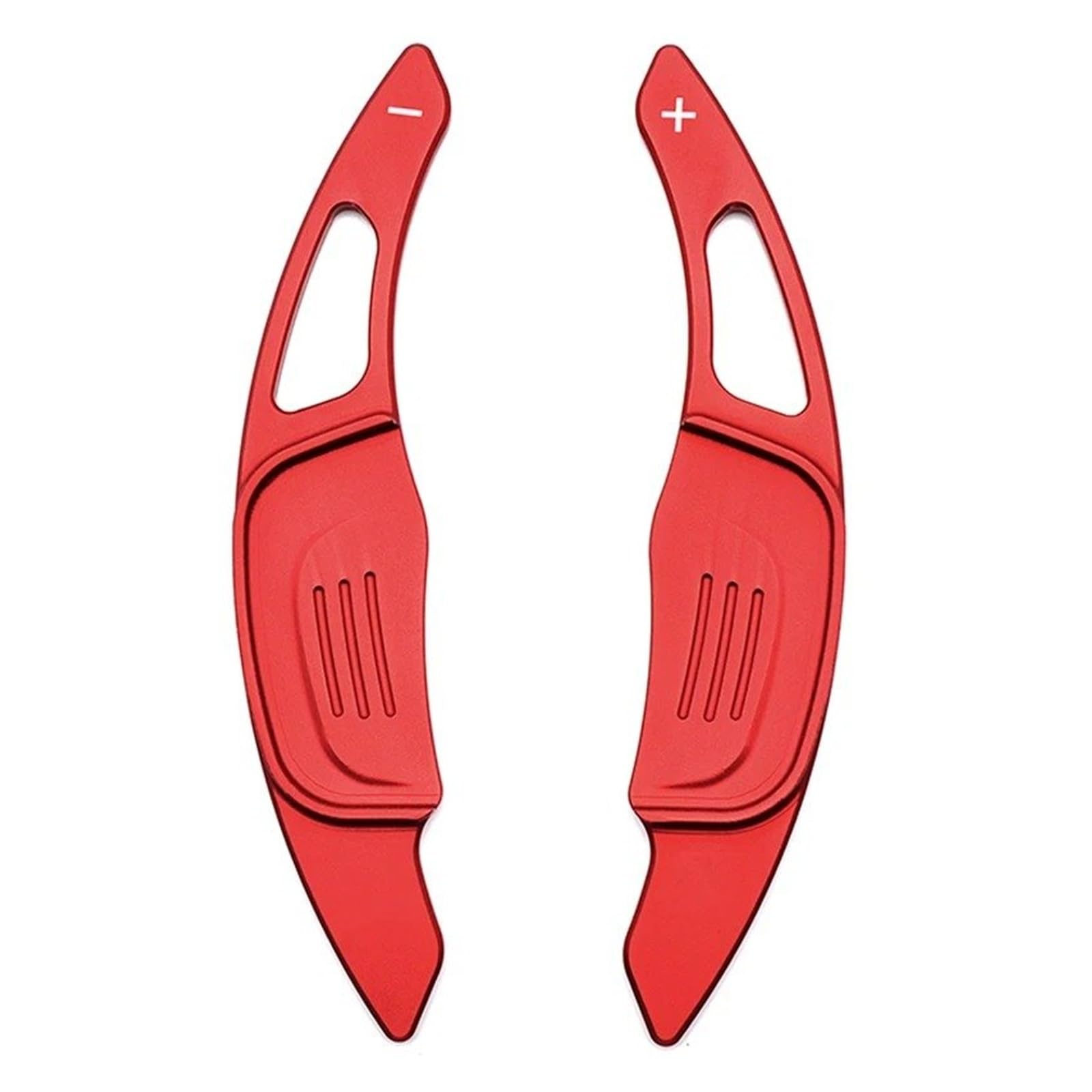 Zhangzhengyao Aluminum Red Car Steering Wheel Shifter Paddle For Vw For Golf 7 For Mk7 For Gti For Line For Gte For Polo For Scirocco For Sagitar For Gli For Gts Wheel Shift Paddle(Aluminum Red)