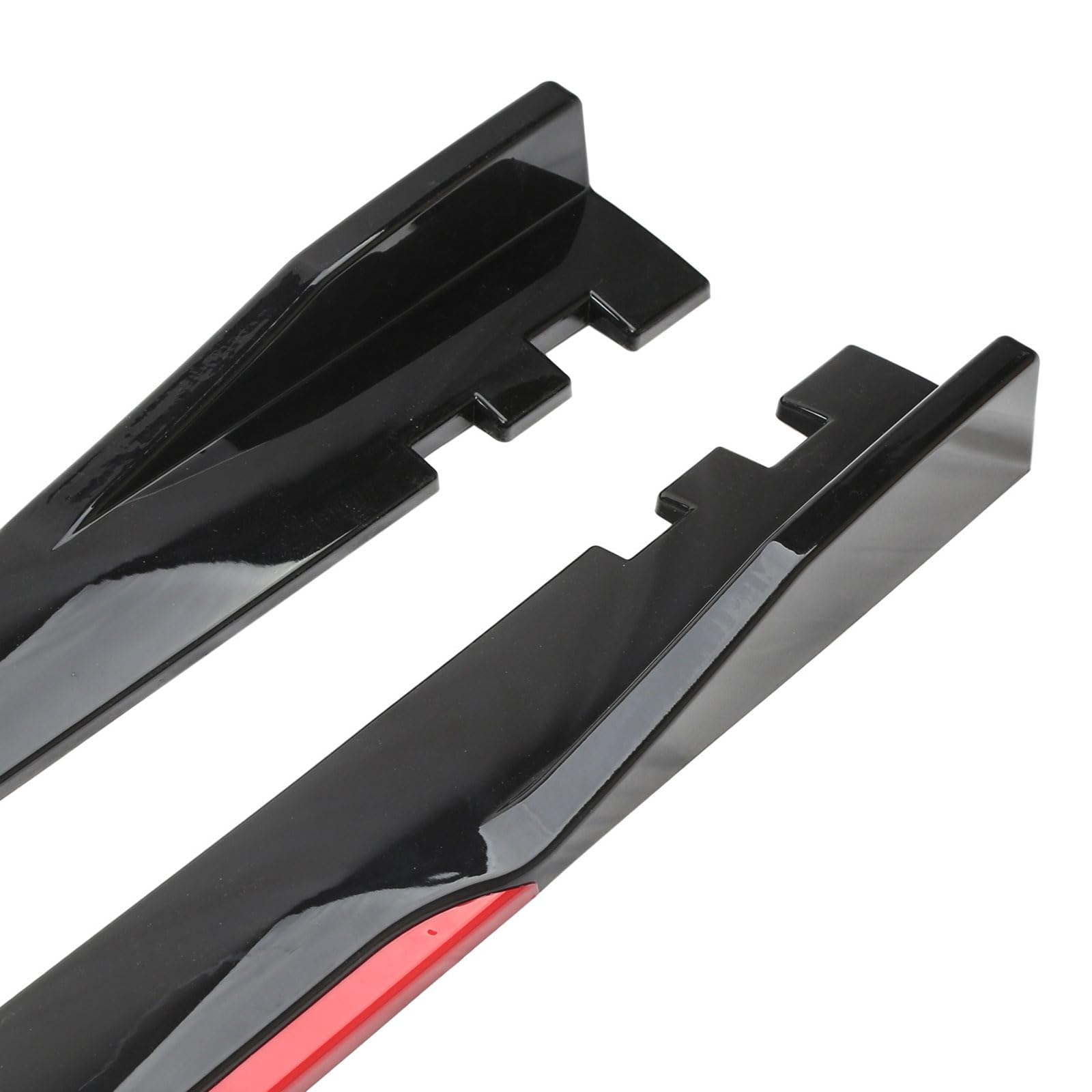 Auto Minigonne Laterali per Renault Clio 2003-2019 2020 2021 2022 2023 2024, Anti Collisione Pedane Laterali Estensioni Gonna Laterale, Accessori Auto,A-Glossy Black
