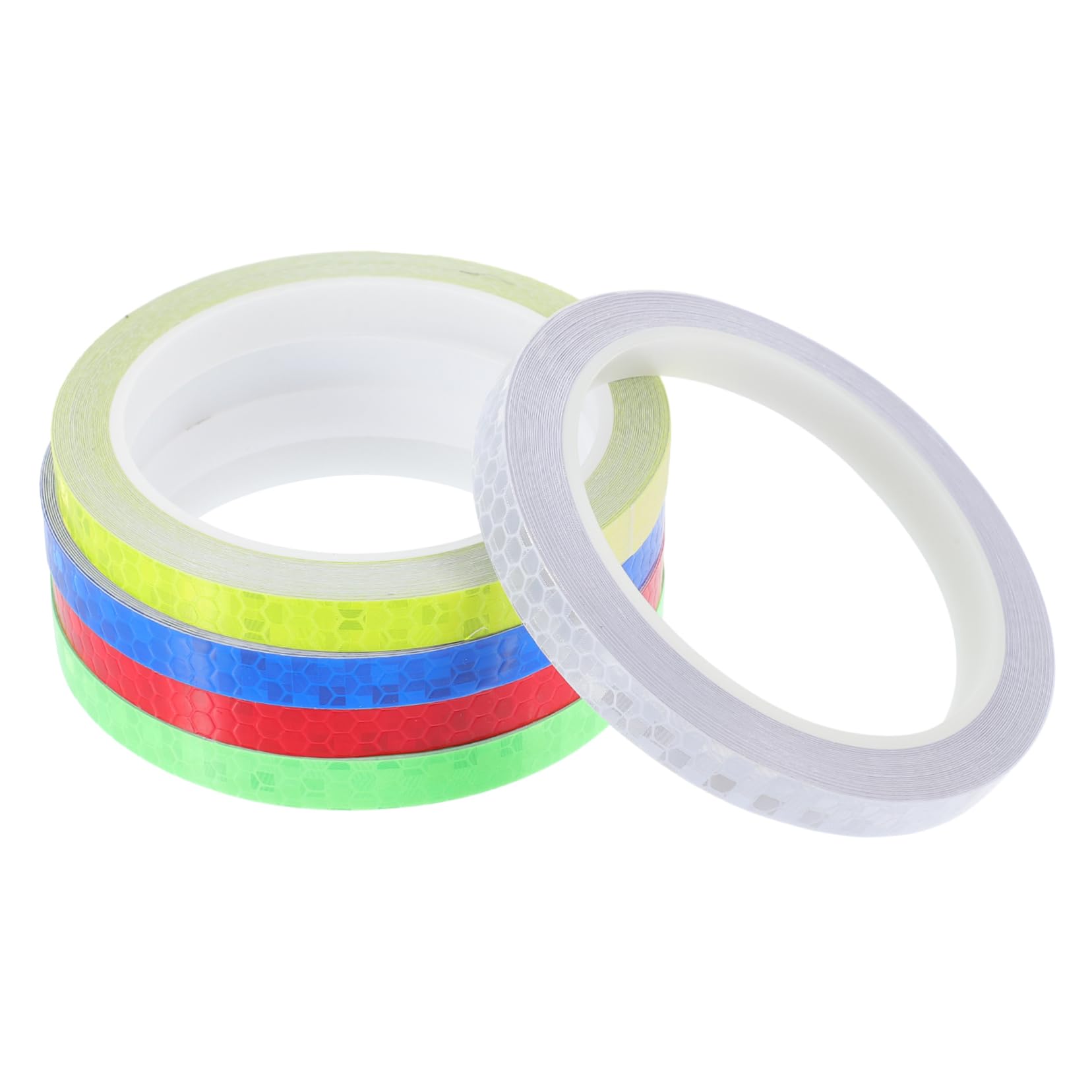 ifundom Reflektierende Fahrradaufkleber Dekoration Reflektierende Aufkleber Rückseite Fahrradaufkleber Für Den Täglichen Gebrauch Reflektorband PVC