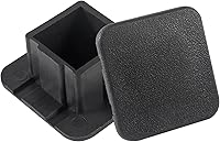 Dorhea 2 Inch Universal Rubber Trailer Hitch Cover Plug for Class 3 4 5 - Fits Ford Chevy Toyota Jeep Dodge Ram ATV UTV Receivers