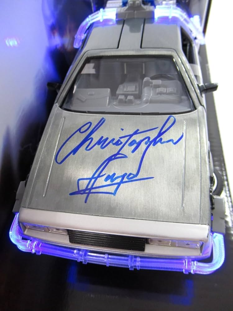 バック トゥ ザ フューチャー【次元転移装置】サイン入り ライト 【デロリアン】 バック トゥ ザ フューチャー【次元転移装置】サイン入り ライト