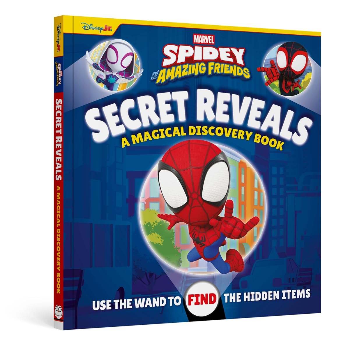 Spidey & Friends: Secret Reveals: A searchlight book with hidden items to search and find on every page!