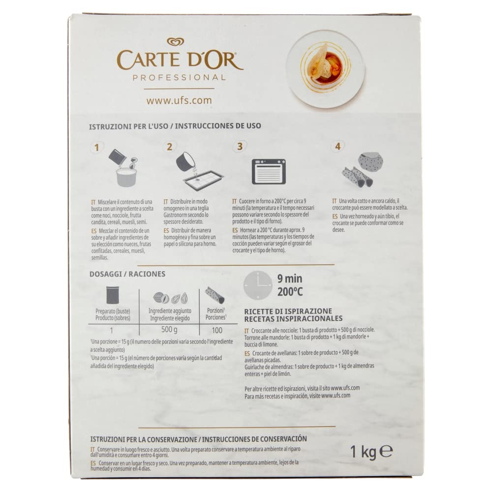 Carte D'Or preparato per Croccante - 1 kg