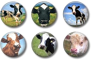 Cows-Themed Cute Locker Magnets for Teens: Unleash the Bovine Charm