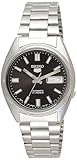 Series 5 Automatic Black Dial Men&apos;s Watch SNXS79J1