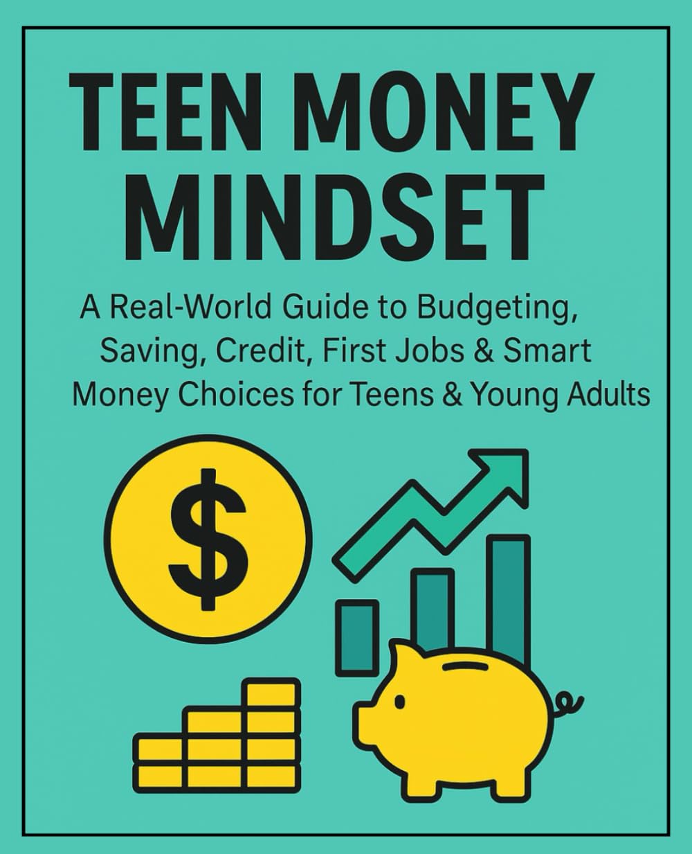 Teen Money Mindset: A Real-World Guide to Budgeting, Saving, Credit, First Jobs & Smart Money Choices for Teens & Young Adults