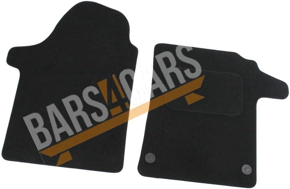 Fully Tailored Carpet Car Mats for Mercedes Vito Van 15> Set of 2 With 2 Clips Amazon.co.uk