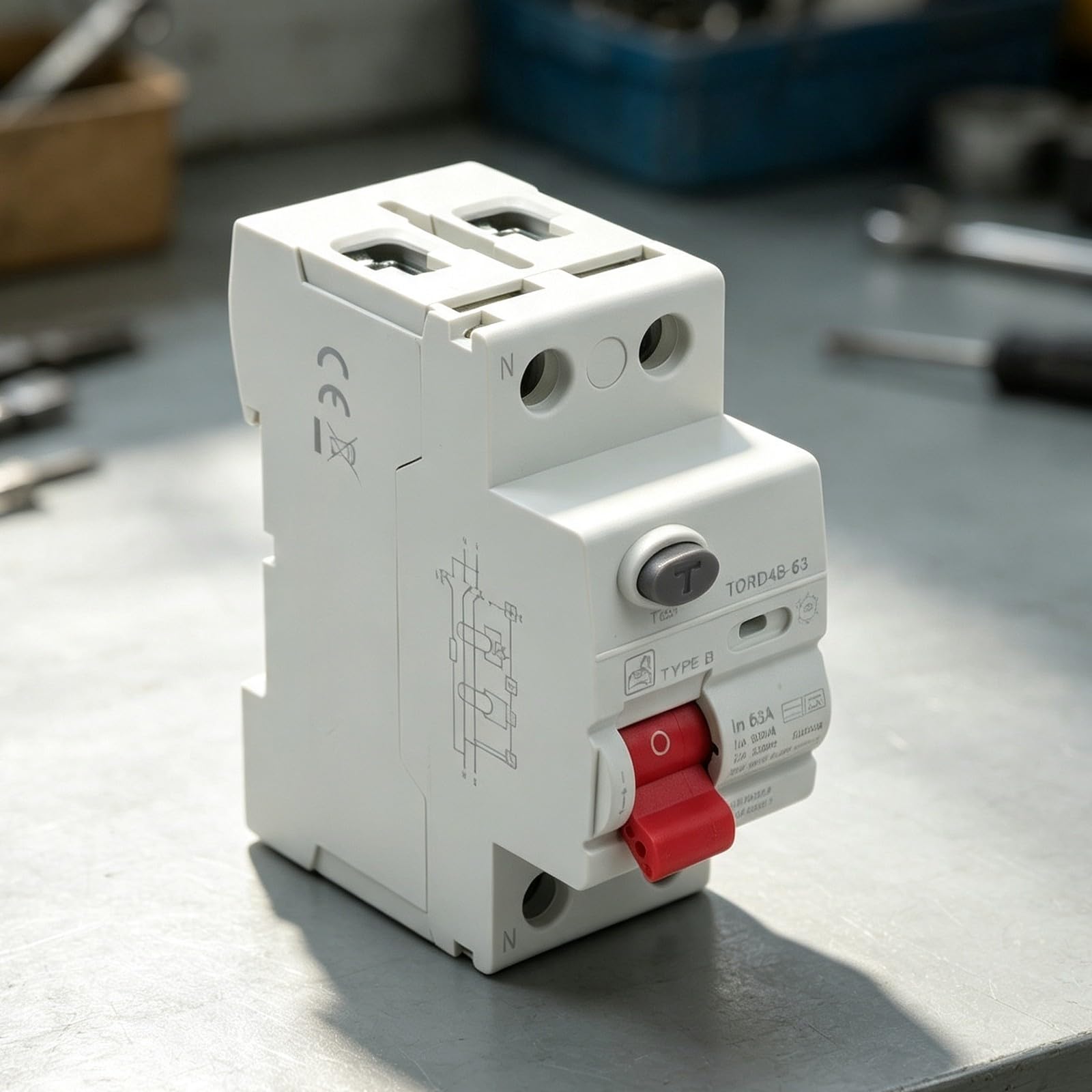 Interruptor Diferencial B 2P 63A 30mA DC Interruptor Diferencial