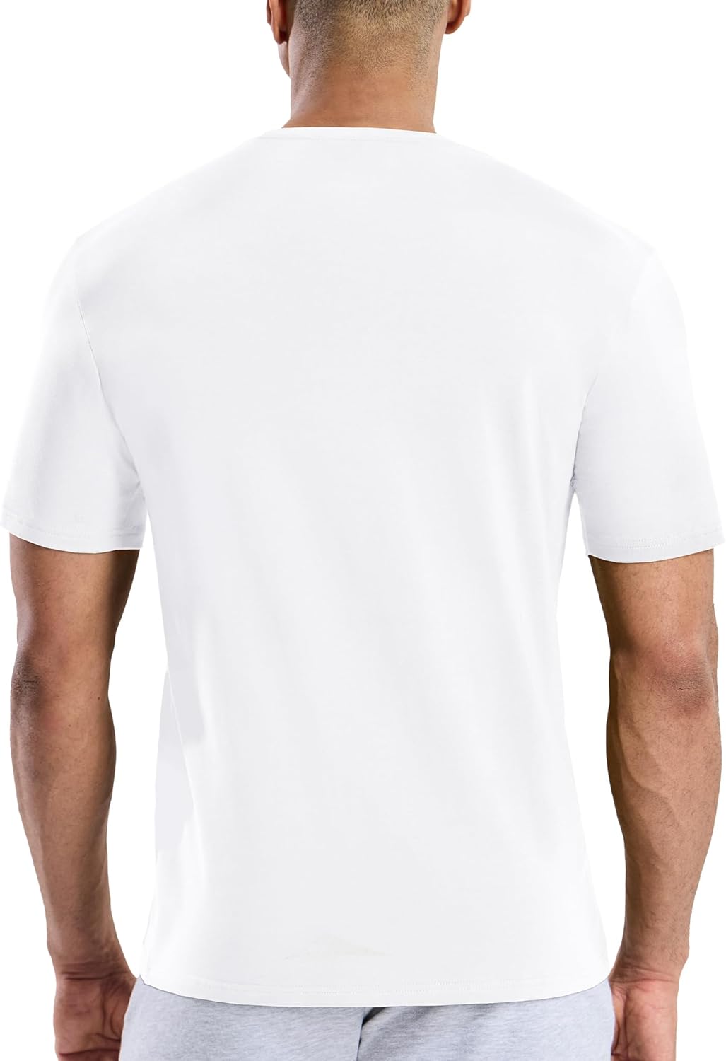 MIER Mens T Shirts Short Sleeve Crew Neck Cotton T-Shirts Casual Ultra Soft Tshirt Tops Classic Basic Tees, Breathable - Image 5