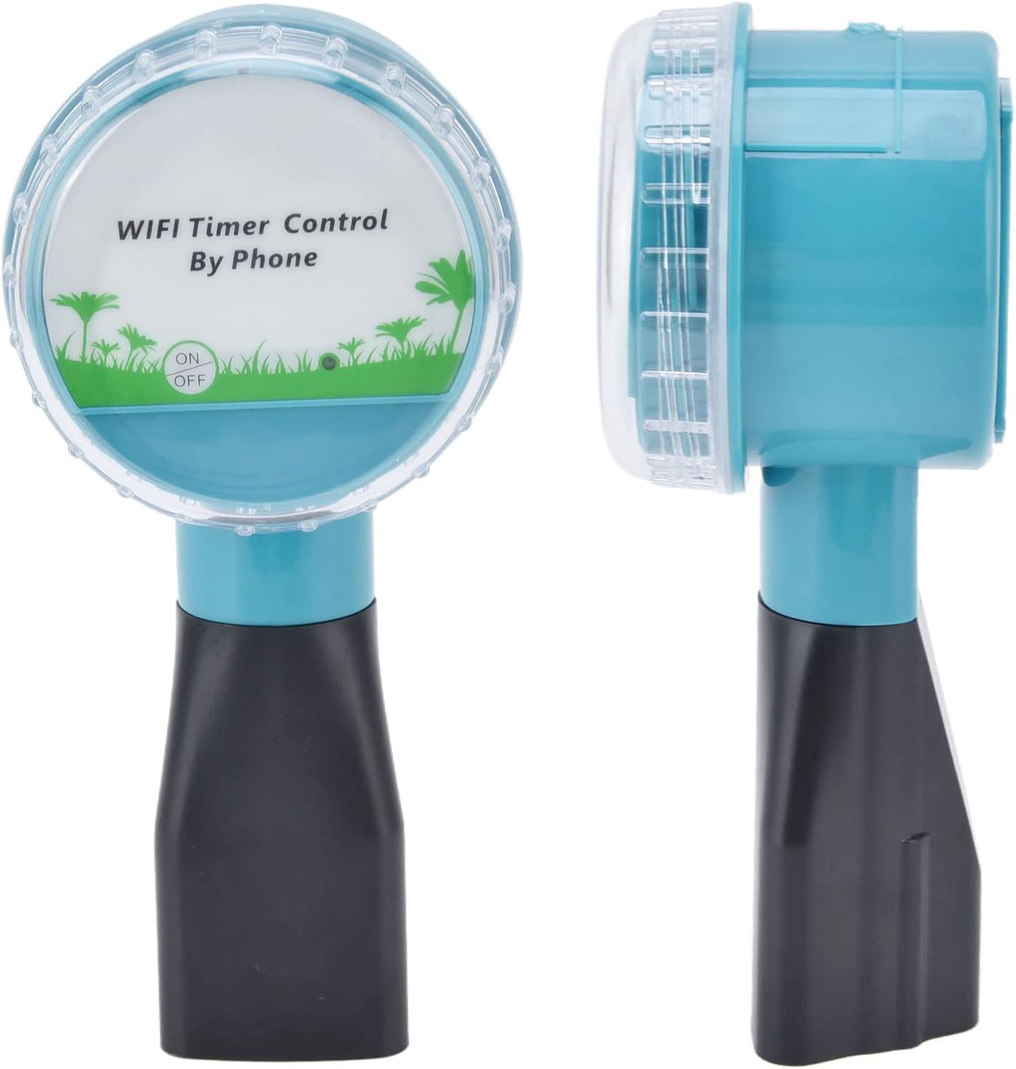 ZJchao Automatic Irrigation System Timer with Remote Controller for Garden Lawn Watering - Programmable Outdoor Sprinkler System for Plants Yard Efficient Watering