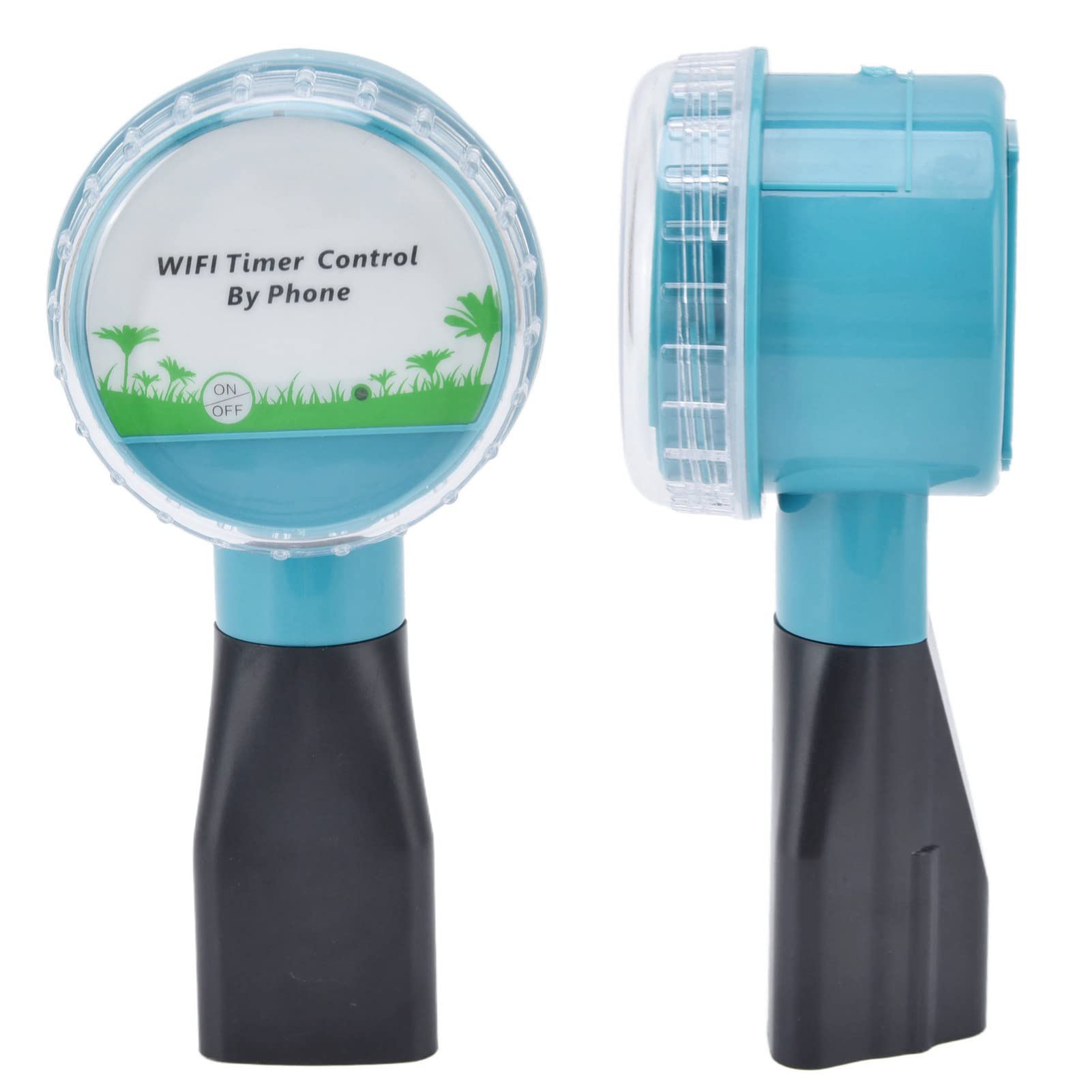 de riego inteligente con, temporizador, controlador automático de agua para el cuidado de plantas de césped y jardín
