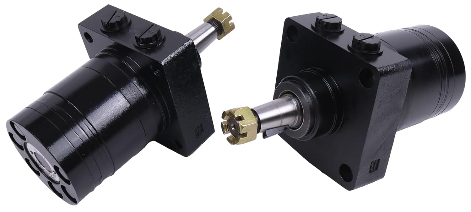 Solarhome 2PCS Hydrulic Wheel Motor 114-0549 TE0195JS250AAMU TE0195JS250AA Compatible with Toro Parker 114-0549