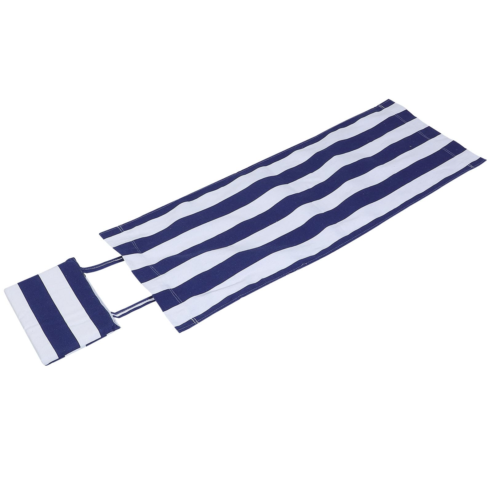 Lona de repuesto para silla de playa azul con almohada Abaodam