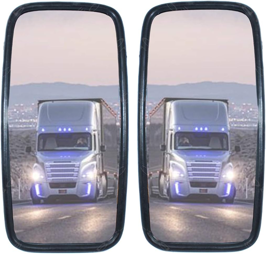 Lot De 2 Rétroviseurs Universels Pour Camions - 300 Mm X 180 Mm