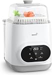 Grownsy EaseClean Lave-bouteille Pro | Lave-bouteille et stérilisateur tout-en-un et sécheuse pour bébé pour bouteilles, pièces de pompe & Baby Essentials Replace le lavage des mains