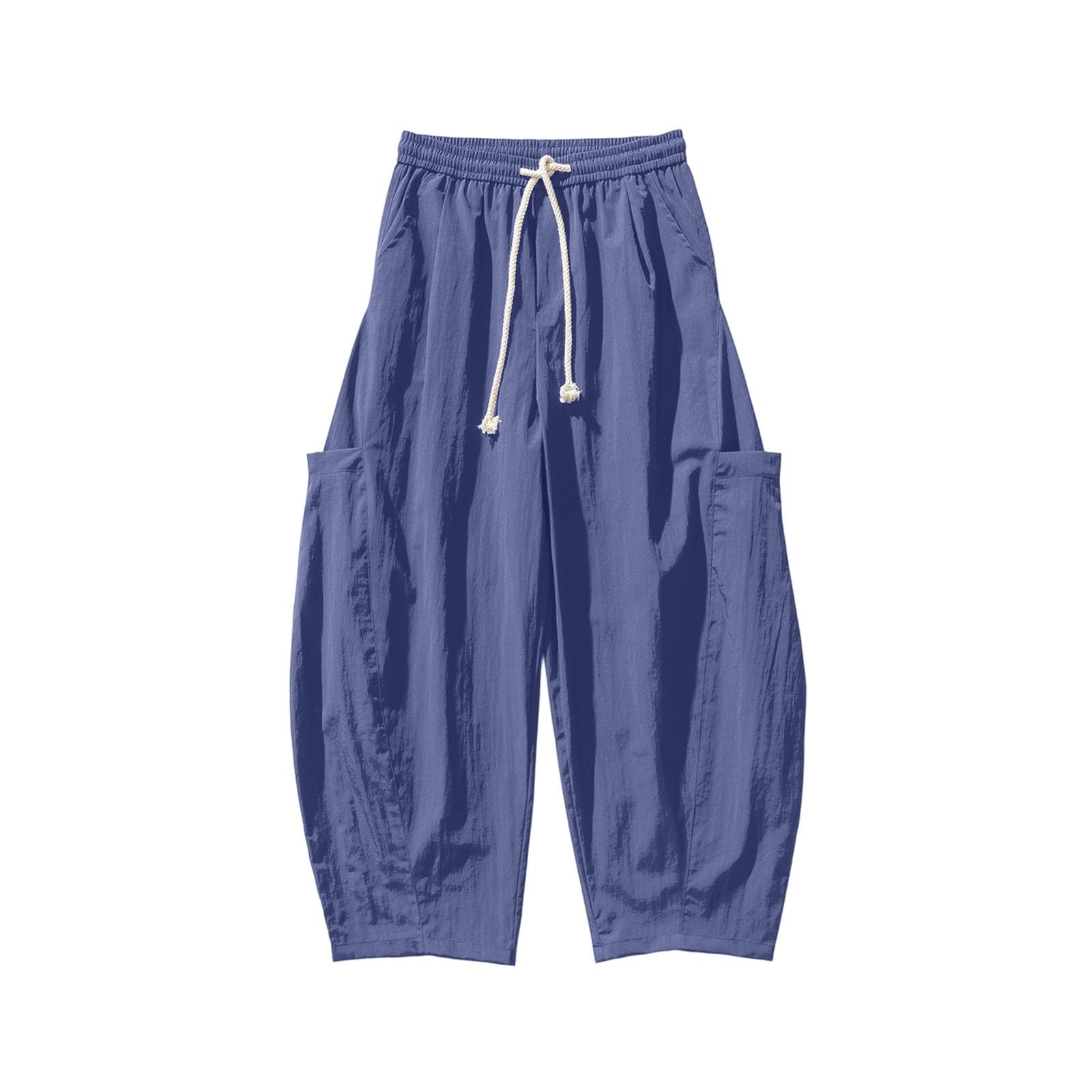 Pantalones de Trabajo Ligeros de Corte Relajado para Uso Casual, Pantalones de Pierna Ancha con transpirabilidad cómoda.