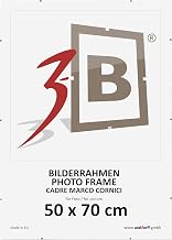 3-B Frameless photo stand with anti-glare polyester glass (in protective package) - Clip frame 50 x 70 cm (B2)