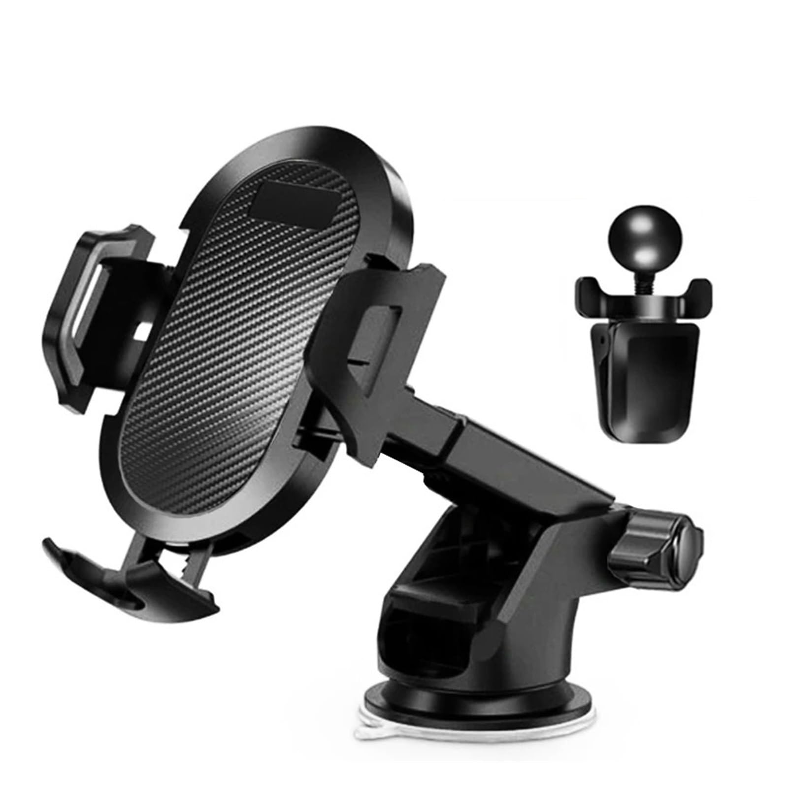 Soporte para teléfono de Coche con Brazo Largo y Ventosa, Soporte para móvil y Bicicleta (Tipo Ventosa).