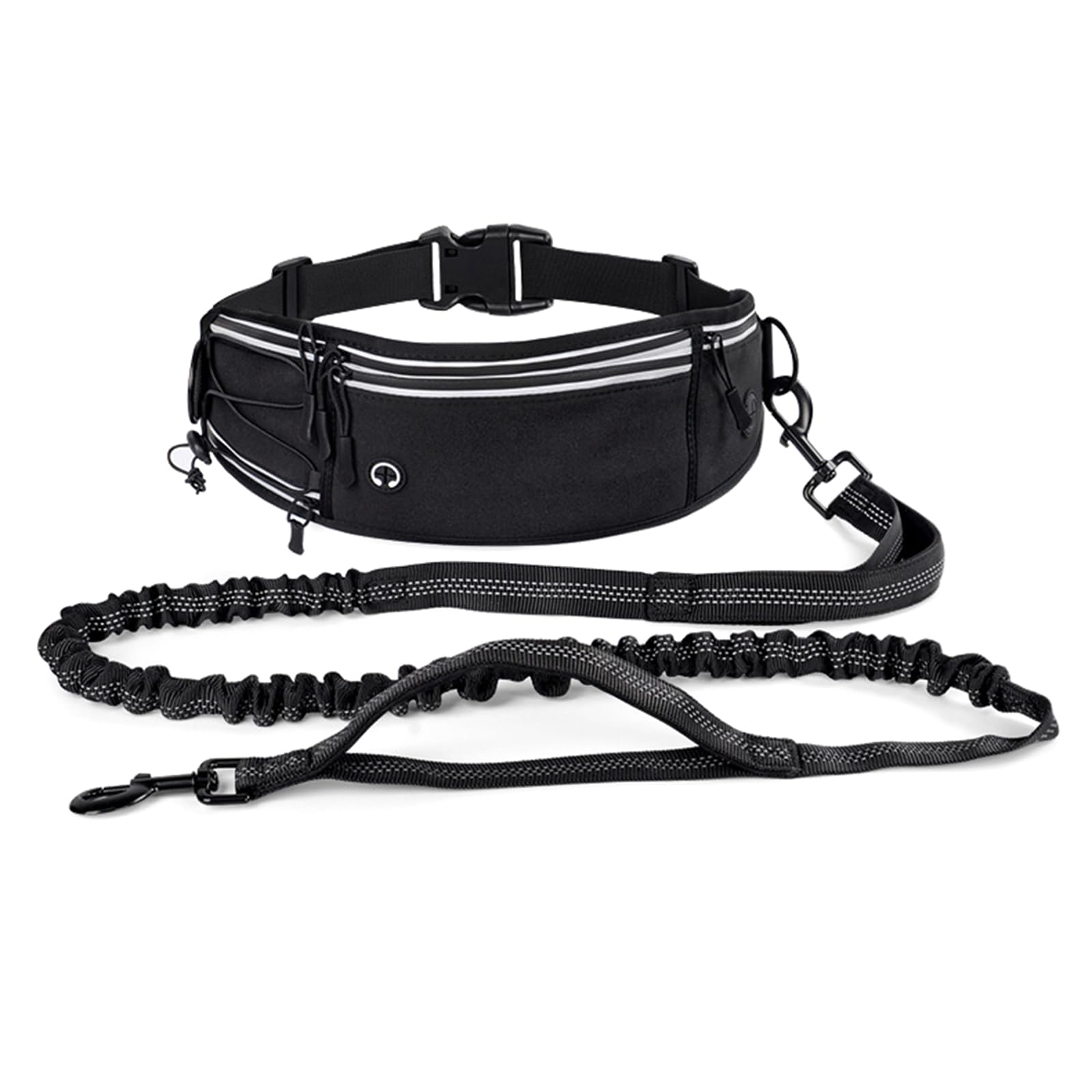 Ceinture de Laisse rotative Anti-Torsion pour Chien, avec Deux poignées et Ceinture réglable pour Grands Chiens, de Marche Ergonomique pour Chien