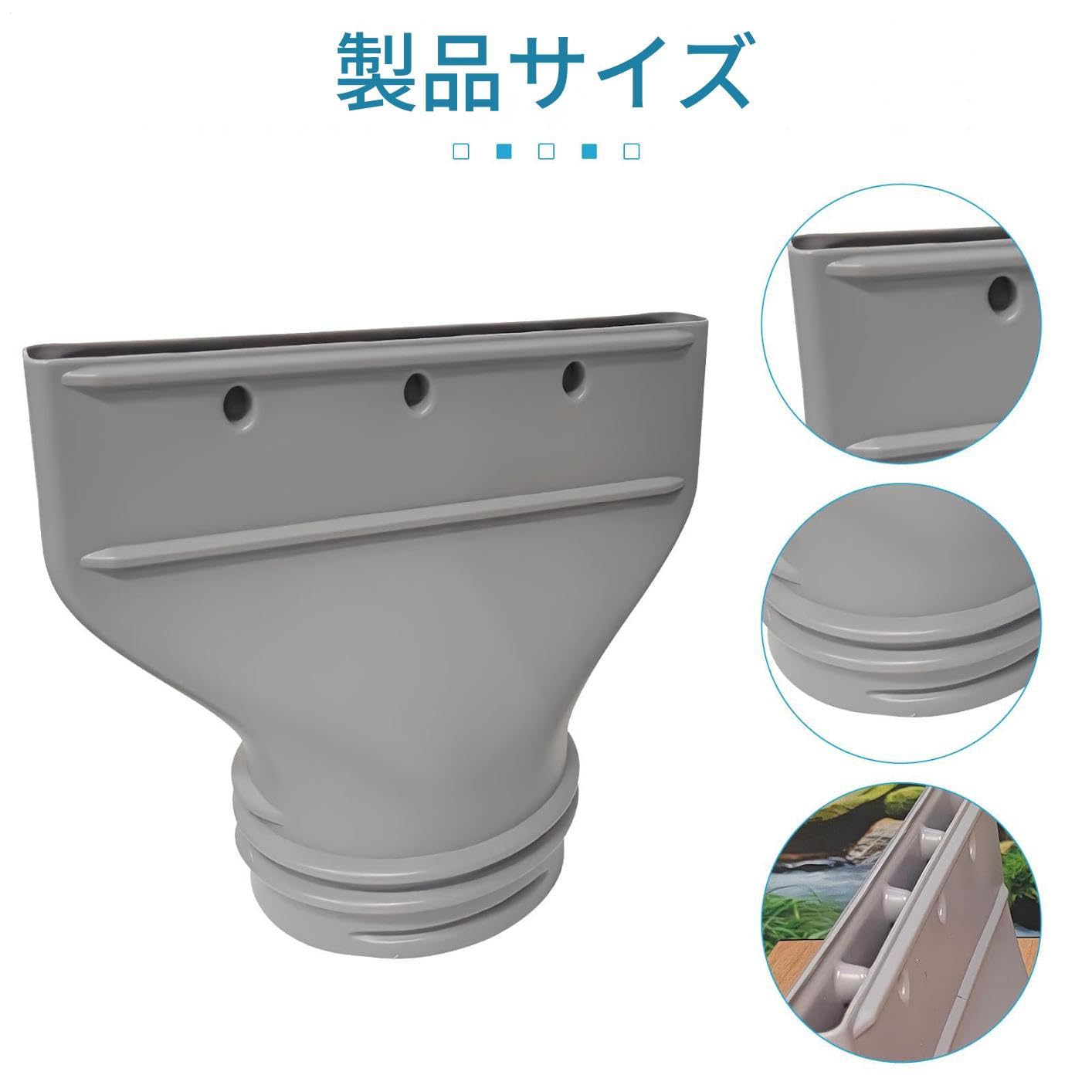Amazon.co.jp: 排気口アタッチメント 塗装ブース排気ダクト用 スプレー