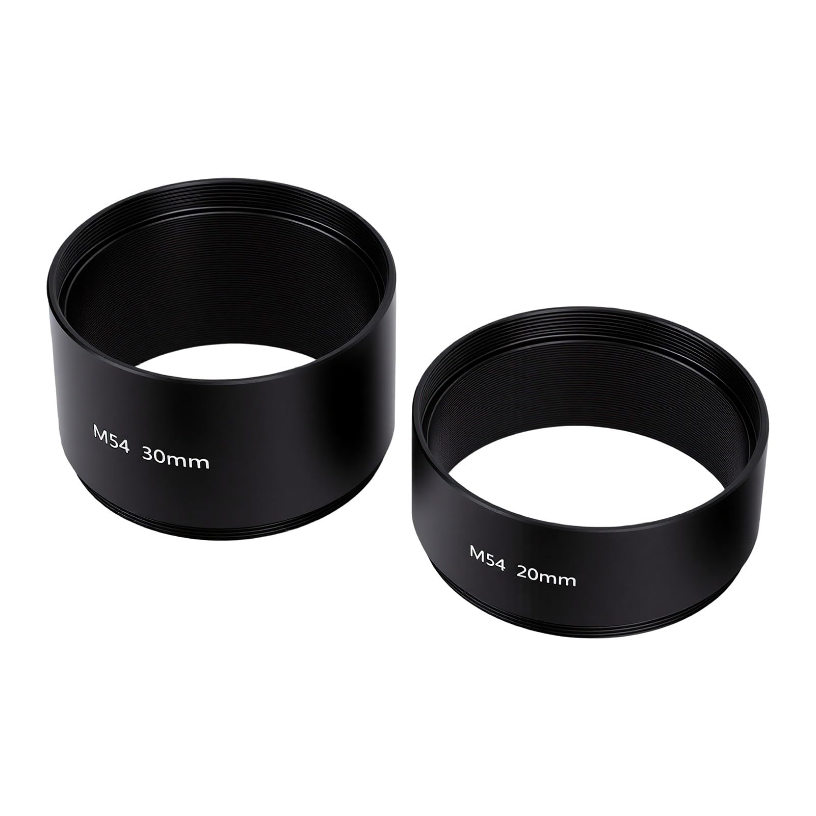 PUSOKEI M54x0.75 Tubo di estensione Set 3-30mm, Anelli distanziatori