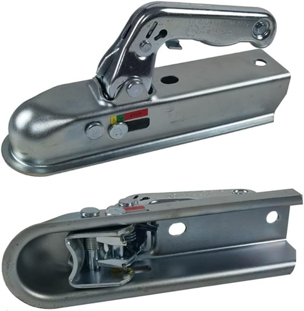 Trailer Hitch – TARIELR Trailer Coupler EU Style for 50MM Hitch Ball TRAIELR Parts EMARK Approval (Color : 50X60S Size : 1) (50x50s 1)