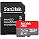 SanDisk 32GB Ultra MicroSDHC UHS-I Memory Card with Adapter - 98MB/s, C10, U1, Full HD, A1, Micro SD Card - SDSQUAR-032G-GN6M