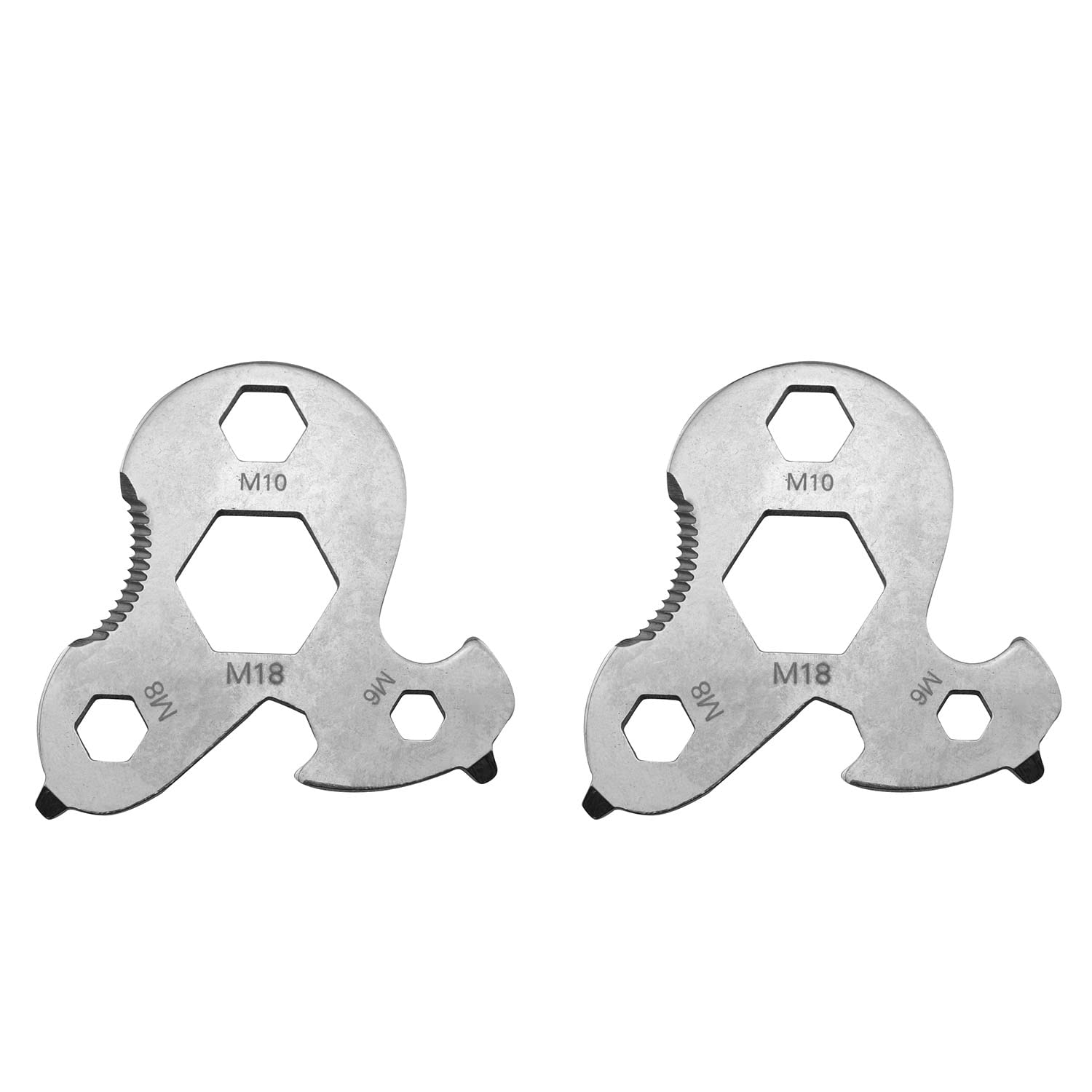 JCBIZ 2pcs Guyline Cord Adjuster Aluminum Alloy Tent Tensioners Camping Rope Tightener Wind Buckle Rope Hook